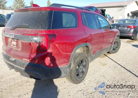 2021 GMC Acadia Awd At4 from USA, damaged, VIN 1GKKNLLS6MZ202128